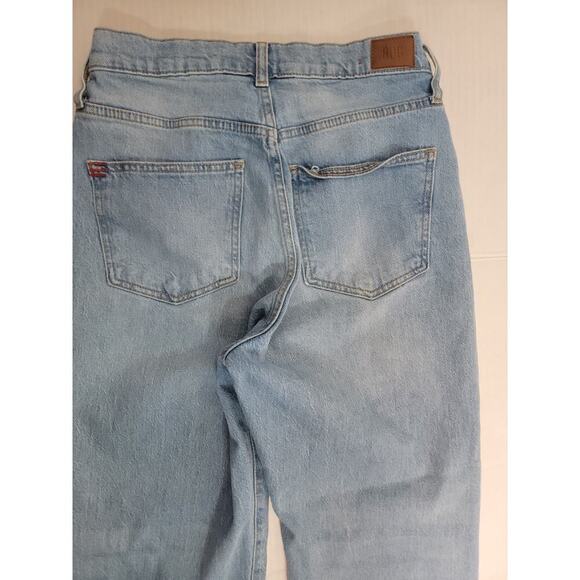 BDG Jeans Womens Sz 28 Stretch Cowboy Jeans High Rise Wide Leg Western Y2K 90s - Picture 9 of 11